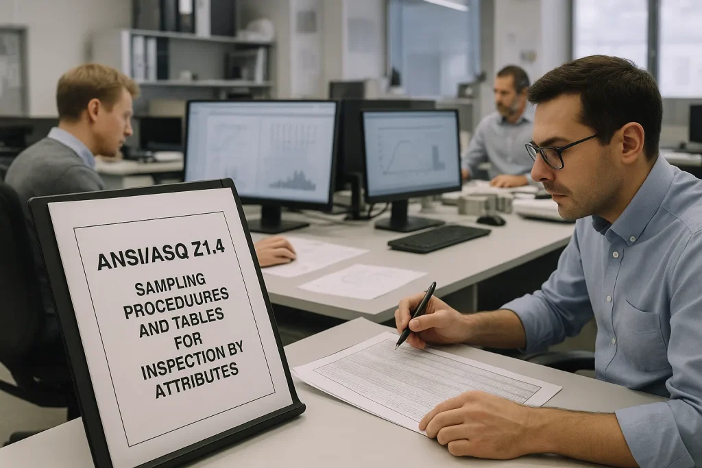 Glossary 9 Standard ANSI/ASQ Z1.4